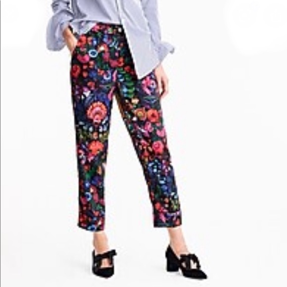 J Crew Collection PJ pants in Ratti Floral Print - Picture 4 of 11